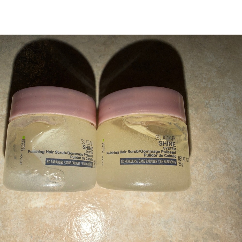 Matrix‎ Biolage Sugar Shine Polishing Hair Scrub Hair Care 2 Pack travel
